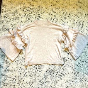 MudPie Pink Knit Sweater. Small